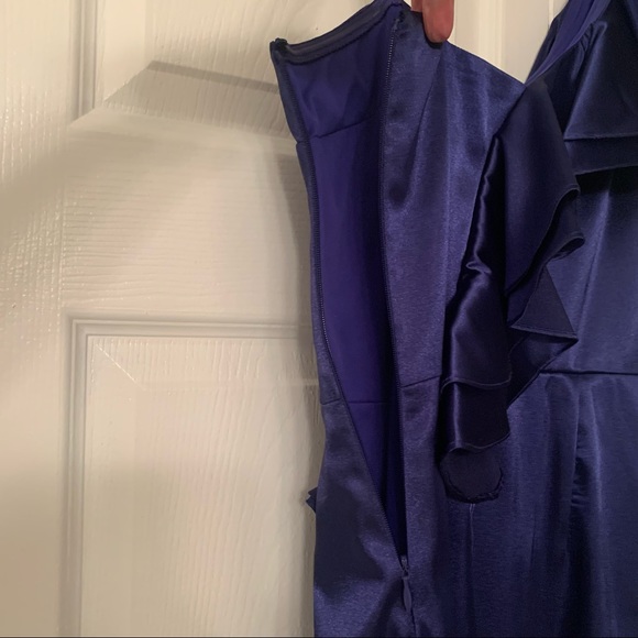 One Shoulder Cocktail Dress - Picture 6 of 16